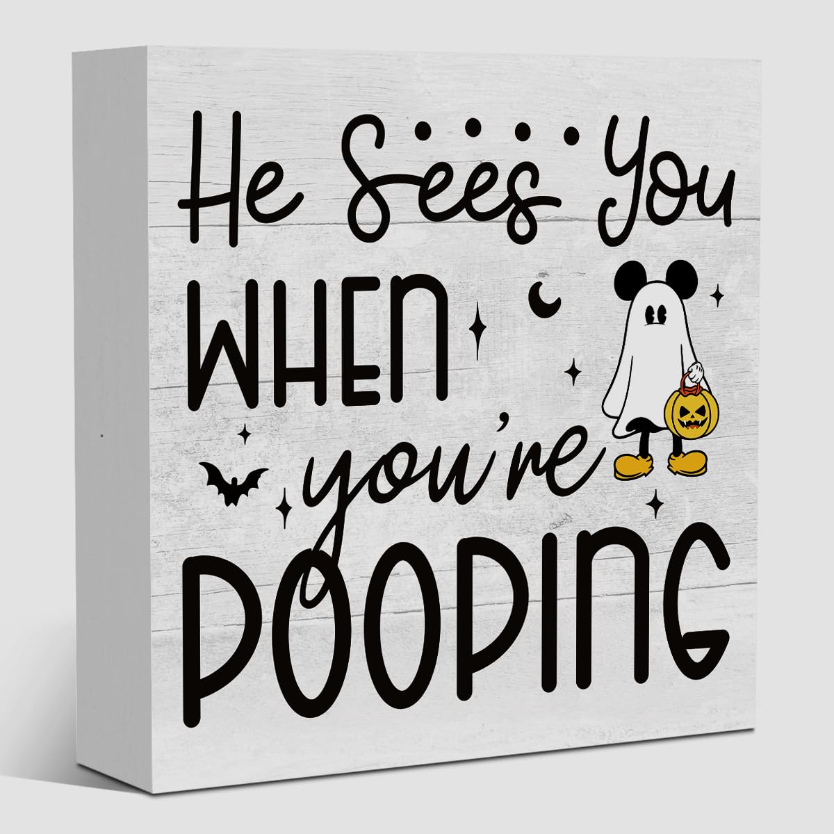 Cute Halloween Decor, Happy Halloween Dog Decorations, Spooky Ghost Decor for Home Office, Spider Webs Scary Decorations 5 x 5 inches A11